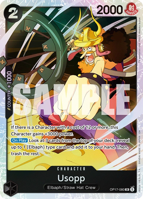 Usopp - One Piece Card Game card