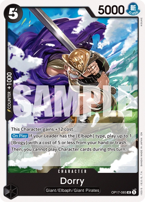 Dorry - One Piece Card Game card