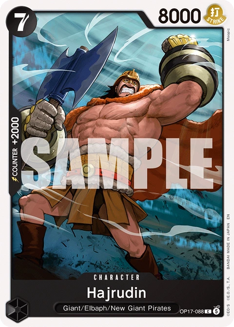 Hajrudin - One Piece Card Game card