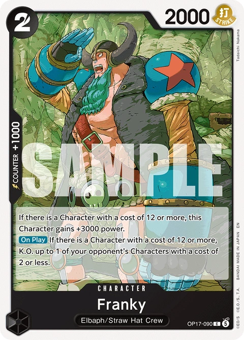 Franky - One Piece Card Game card