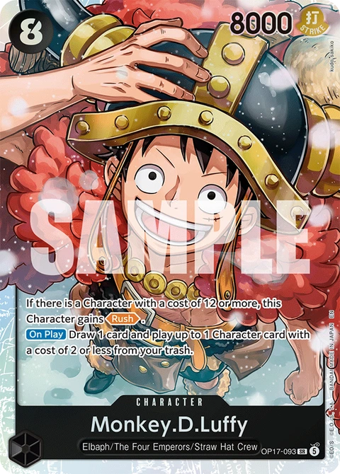Monkey.D.Luffy - One Piece Card Game card