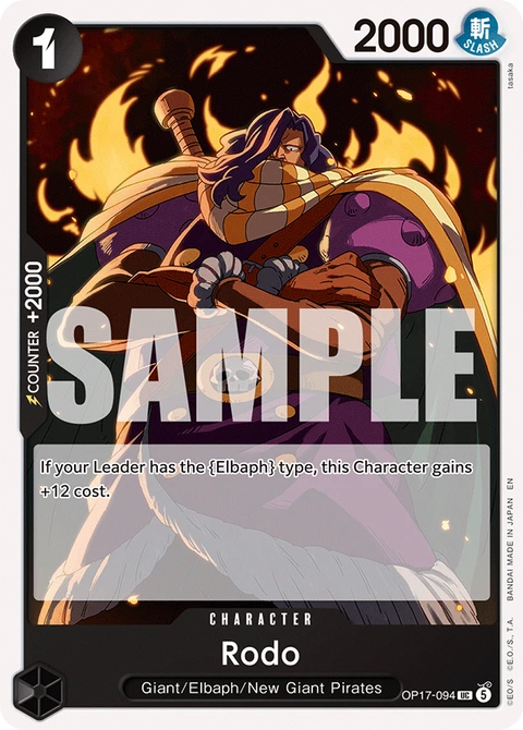 Rodo - One Piece Card Game card