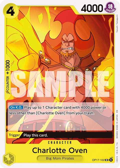 Charlotte Oven - One Piece Card Game card