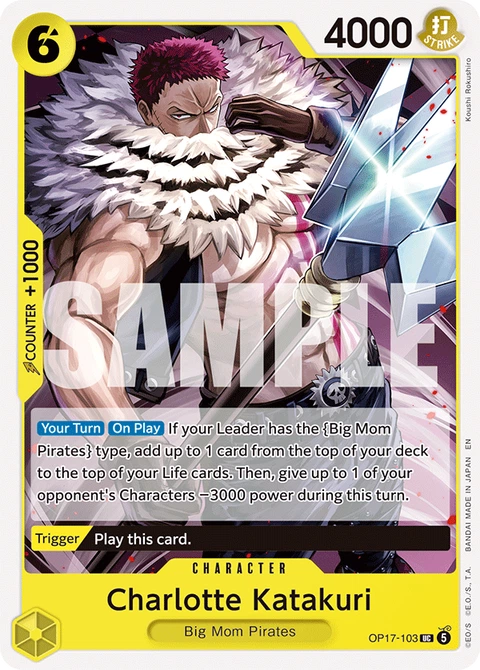 Charlotte Katakuri - One Piece Card Game card