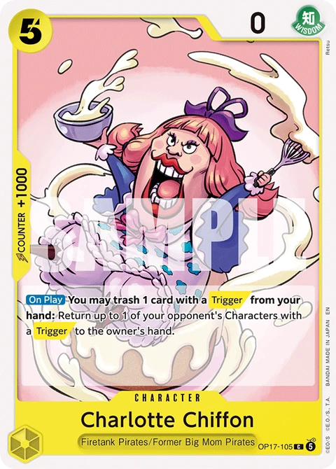 Charlotte Chiffon - One Piece Card Game card