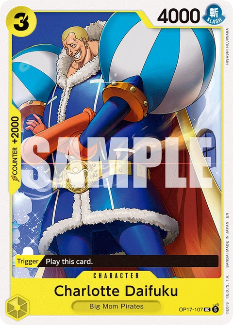 Charlotte Daifuku - One Piece Card Game card