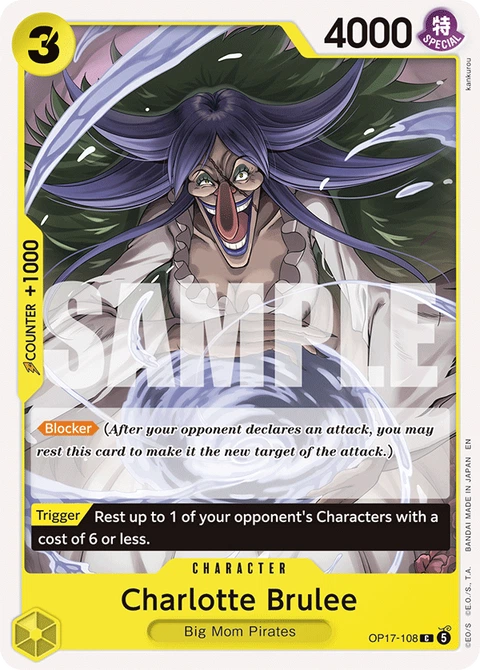 Charlotte Brulee - One Piece Card Game card
