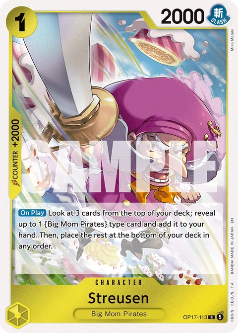 Streusen - One Piece Card Game card