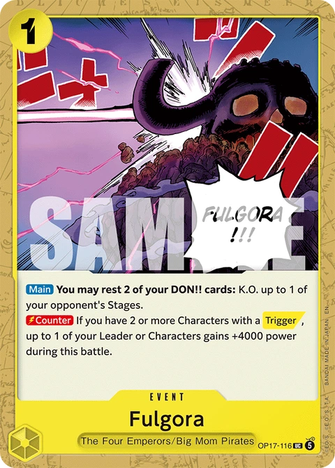 Fulgora - One Piece Card Game card