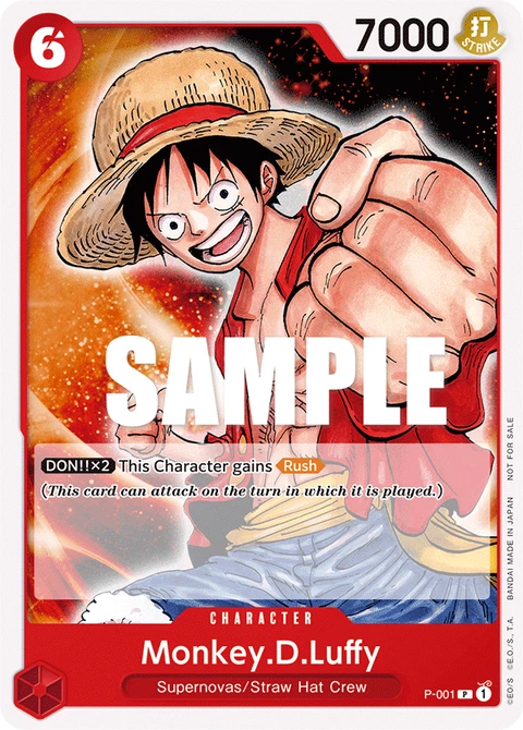 Monkey.D.Luffy - One Piece Card Game card
