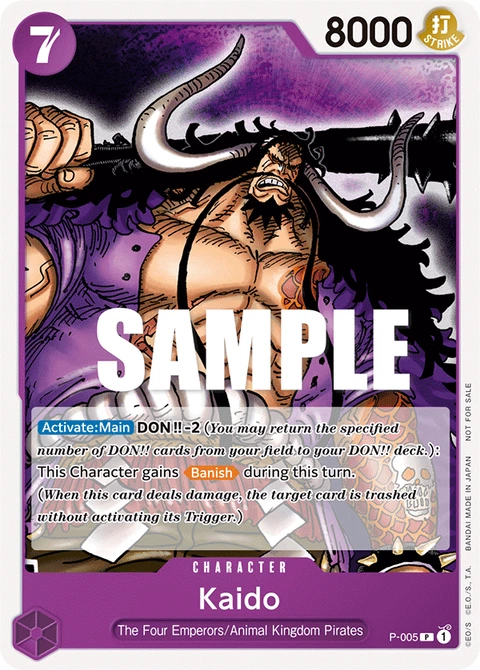 Kaido - One Piece Card Game card
