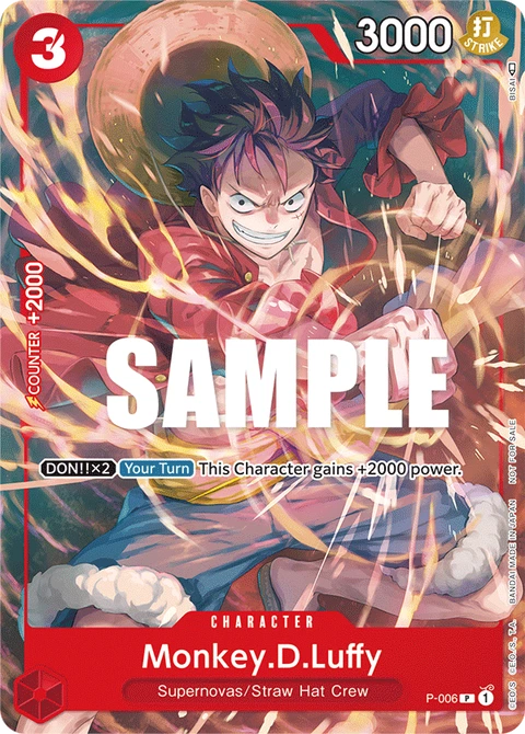Monkey.D.Luffy - One Piece Card Game card