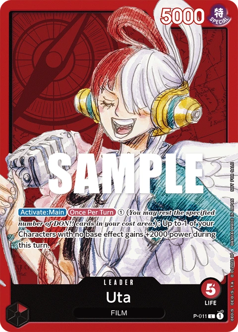 Uta - One Piece Card Game card