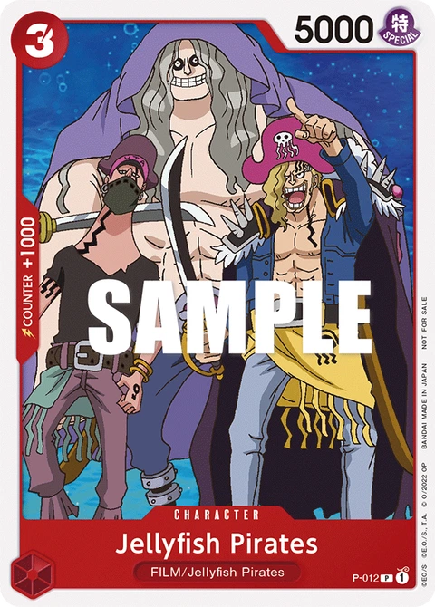 Jellyfish Pirates - One Piece Card Game card