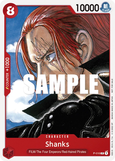Shanks - One Piece Card Game card