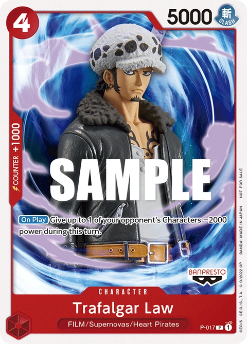 Trafalgar Law - One Piece Card Game card
