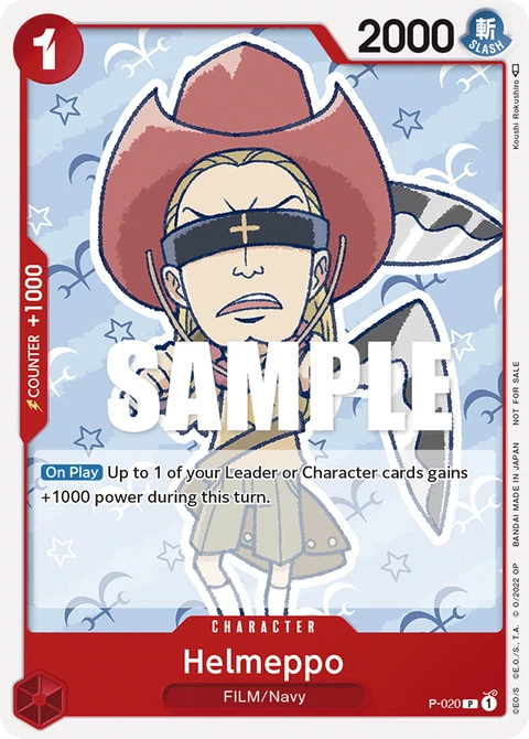 Helmeppo - One Piece Card Game card