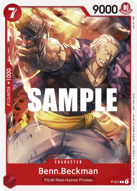 Benn.Beckman - One Piece Card Game card