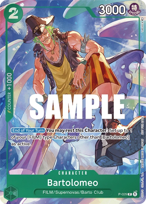 Bartolomeo - One Piece Card Game card