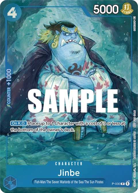 Jinbe - One Piece Card Game card