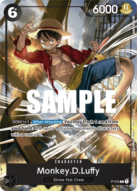 Monkey.D.Luffy - One Piece Card Game card