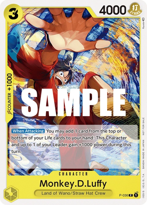 Monkey.D.Luffy - One Piece Card Game card