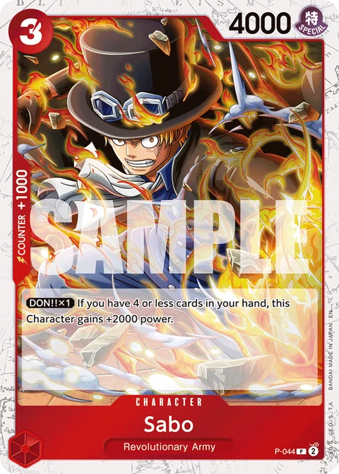 Sabo - One Piece Card Game card
