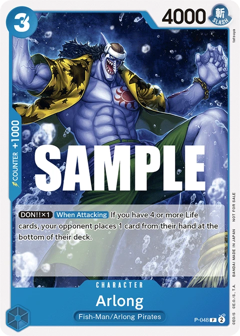 Arlong - One Piece Card Game card