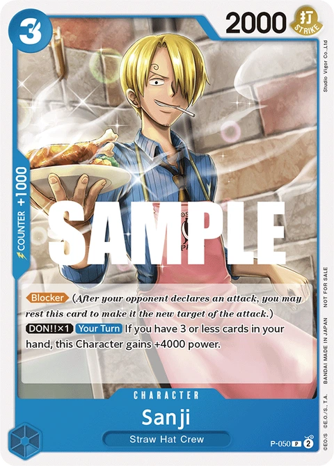 Sanji - One Piece Card Game card
