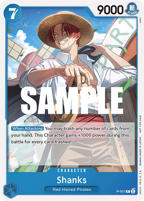 Shanks - One Piece Card Game card
