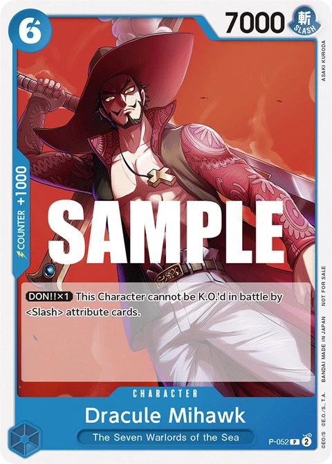 Dracule Mihawk - One Piece Card Game card