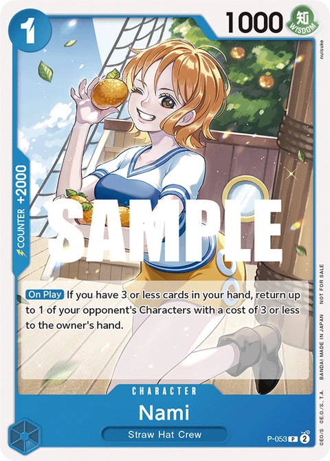 Nami - One Piece Card Game card