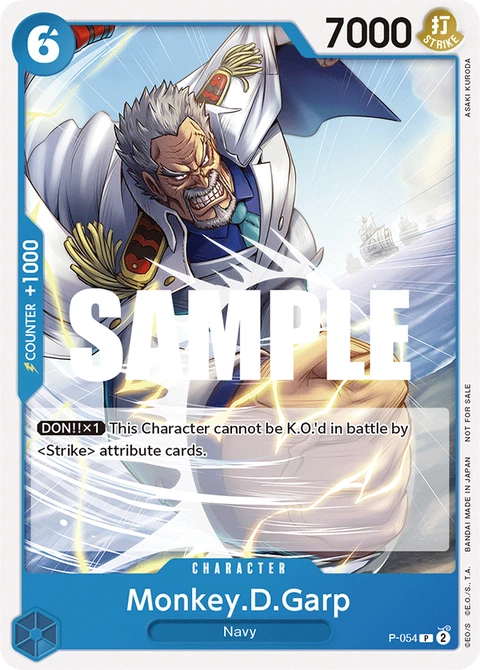 Monkey.D.Garp - One Piece Card Game card