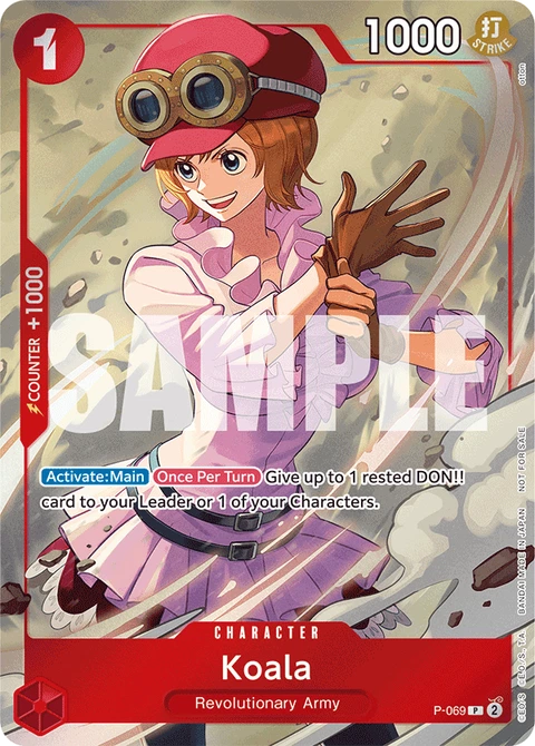 Koala - One Piece Card Game card