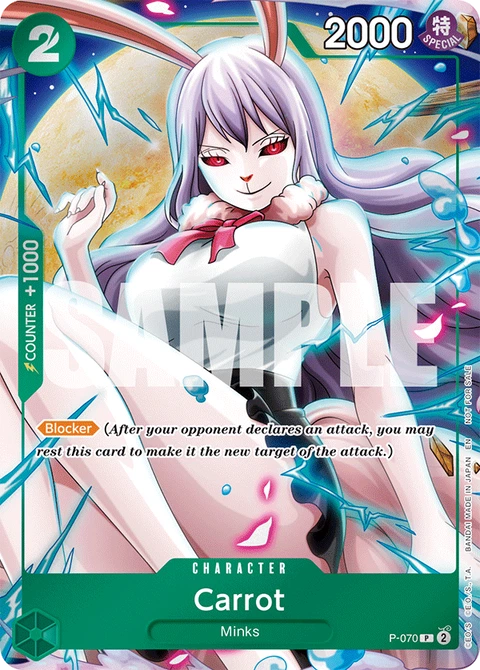 Carrot - One Piece Card Game card