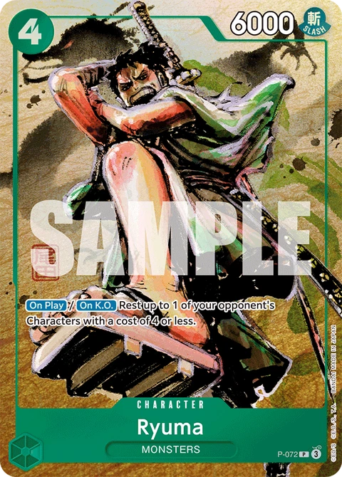 Ryuma - One Piece Card Game card