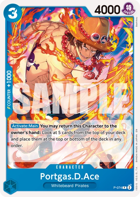 Portgas.D.Ace - One Piece Card Game card