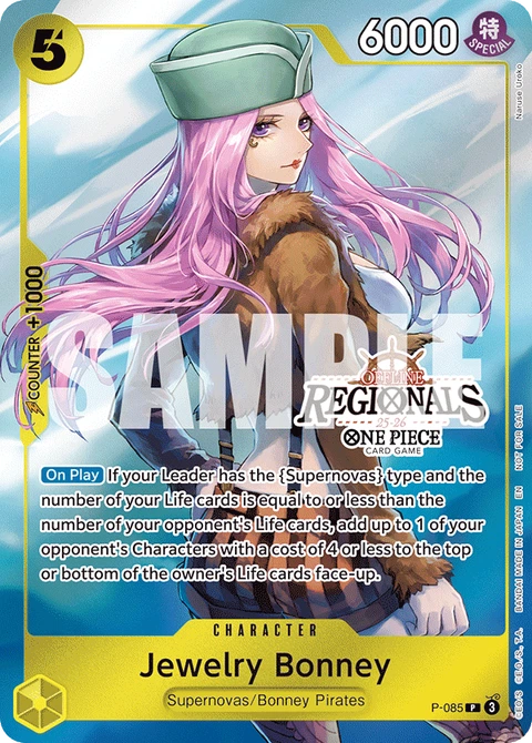 Jewelry Bonney - One Piece Card Game card