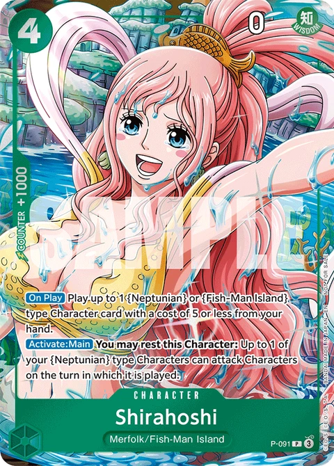 Shirahoshi - One Piece Card Game card