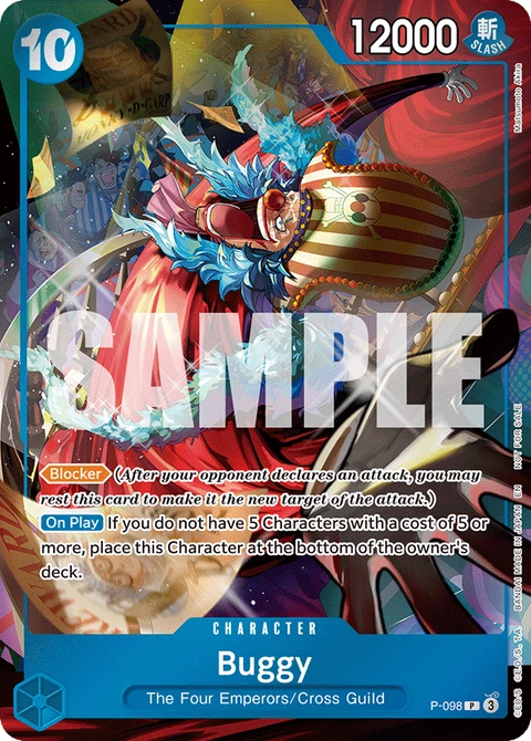 Buggy - One Piece Card Game card