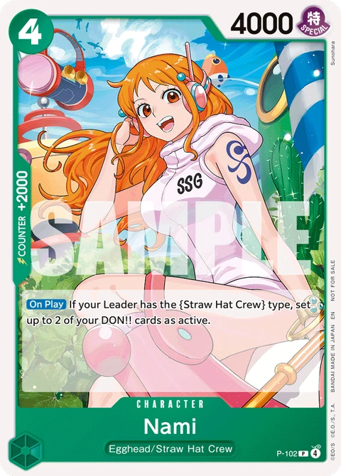 Nami - One Piece Card Game card