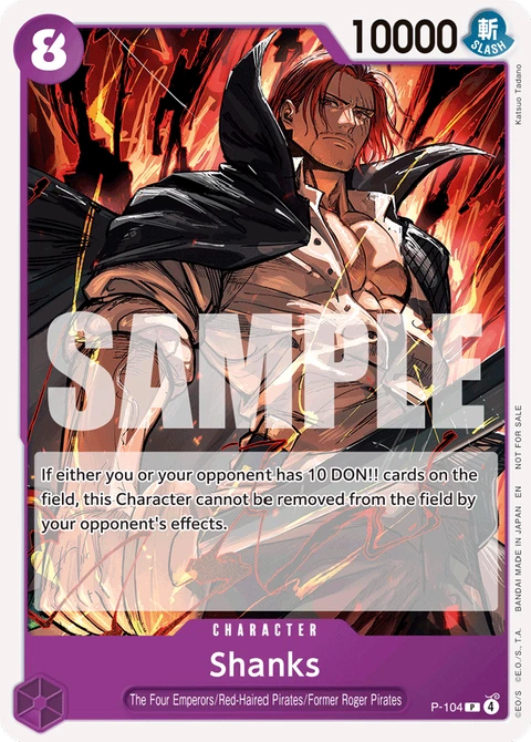 Shanks - One Piece Card Game card