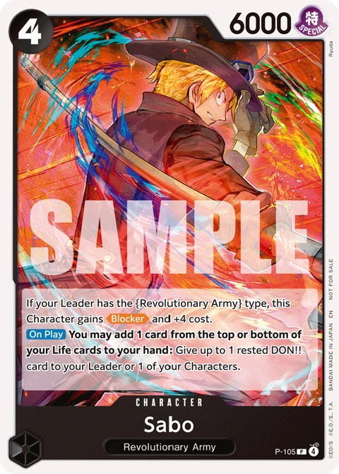 Sabo - One Piece Card Game card