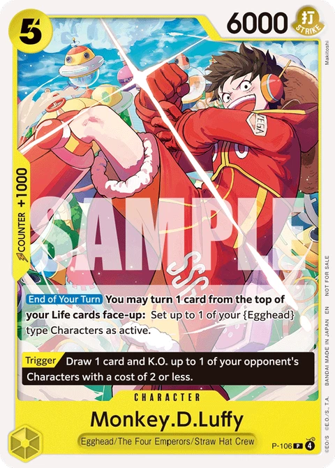 Monkey.D.Luffy - One Piece Card Game card