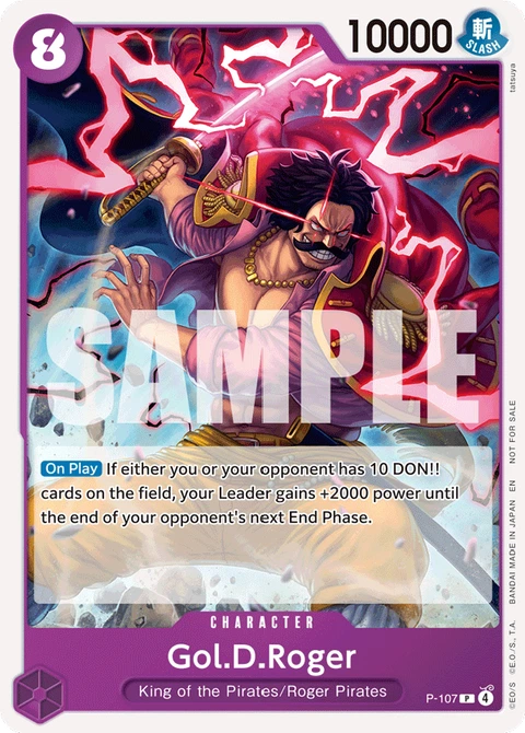 Gol.D.Roger - One Piece Card Game card