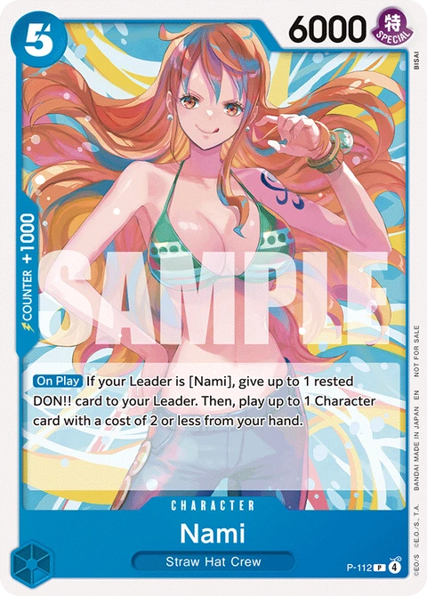 Nami - One Piece Card Game card