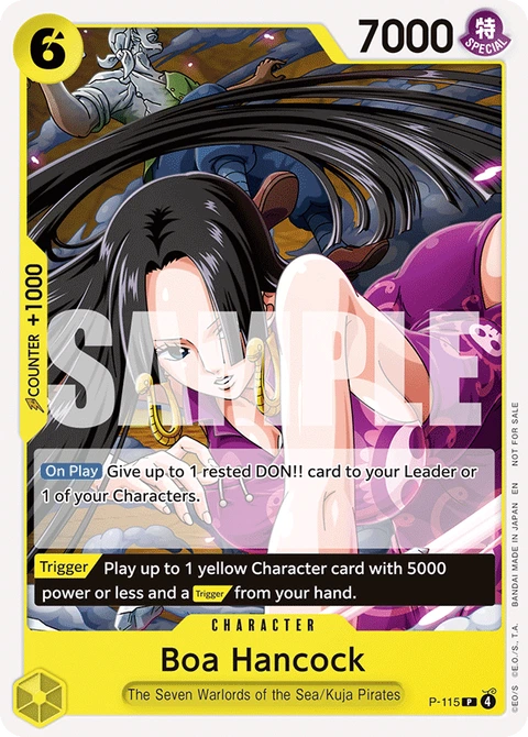 Boa Hancock - One Piece Card Game card