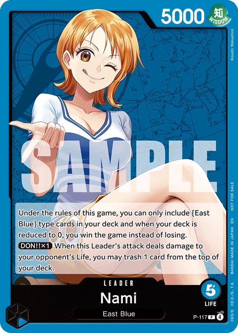 Nami - One Piece Card Game card