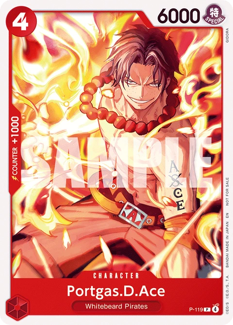 Portgas.D.Ace - One Piece Card Game card