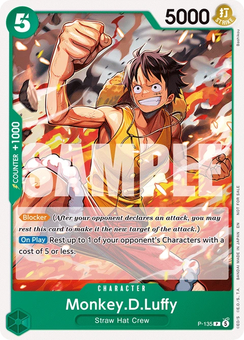 Monkey.D.Luffy - One Piece Card Game card